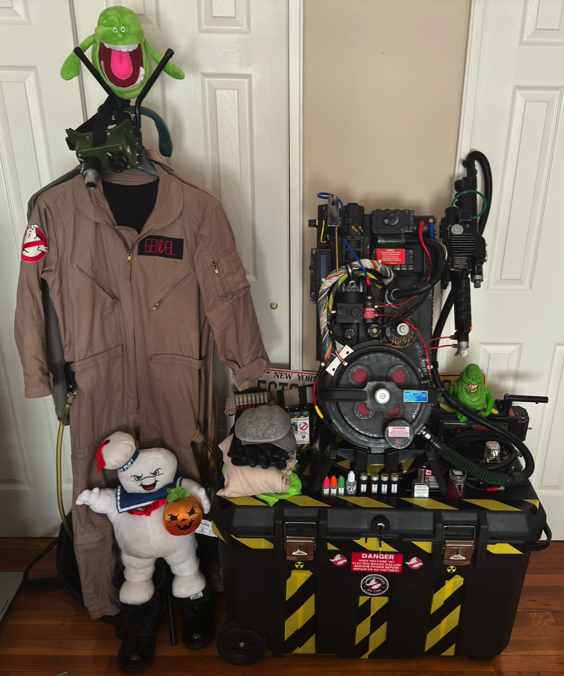 My bedroom Ghostbusters Setup